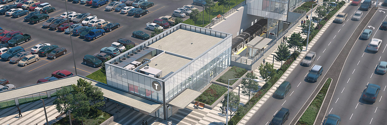 Illustration of Humber College Stop
