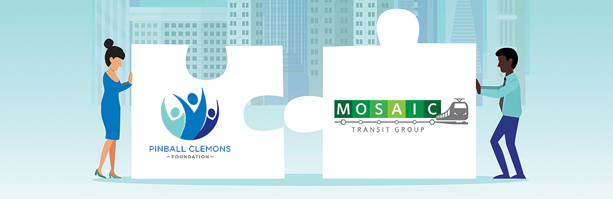 Mosaic Transit Group and Pinball Clemons Foundation Scholarship Partnership